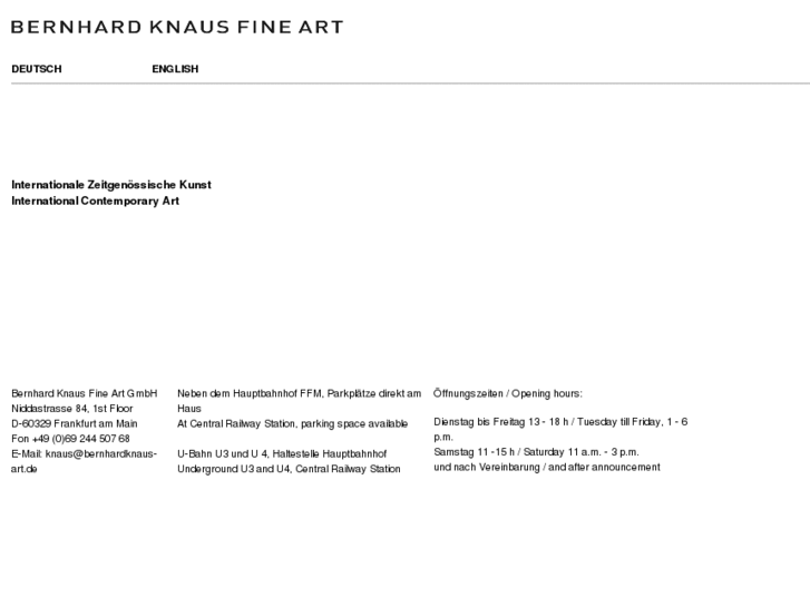 www.bernhardknaus-art.com