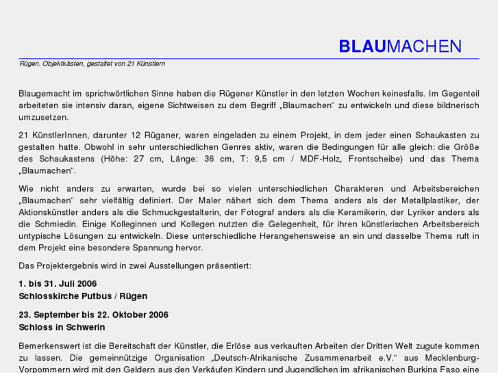 www.blaumacher.info