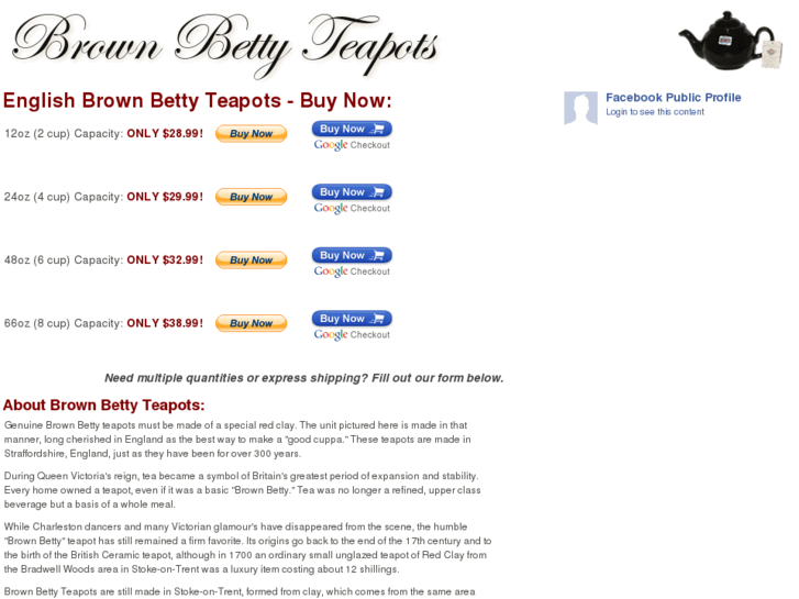 www.brownbettyteapots.com