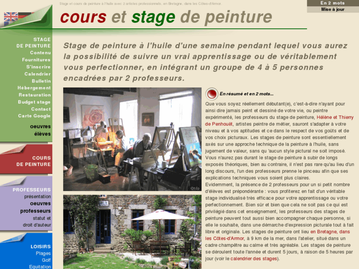 www.coursetstagesdepeinture.com