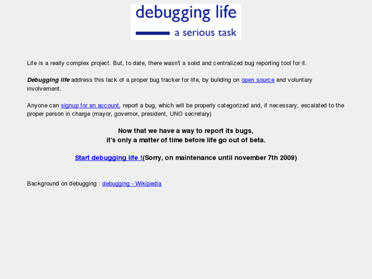 www.debugginglife.com