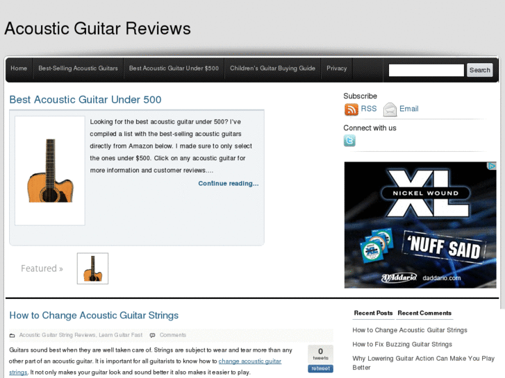 www.eacousticguitarreviews.com