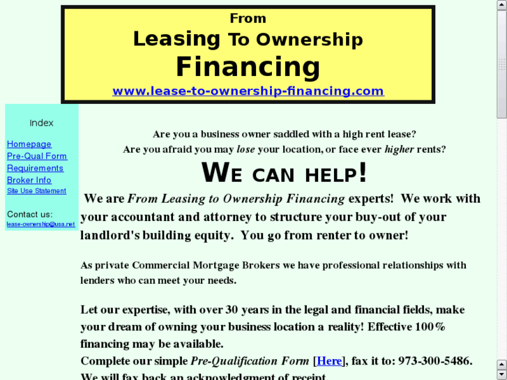 www.lease-to-ownership-financing.com