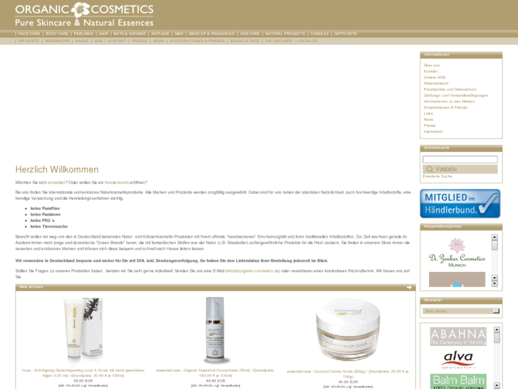 www.organic-cosmetics.de