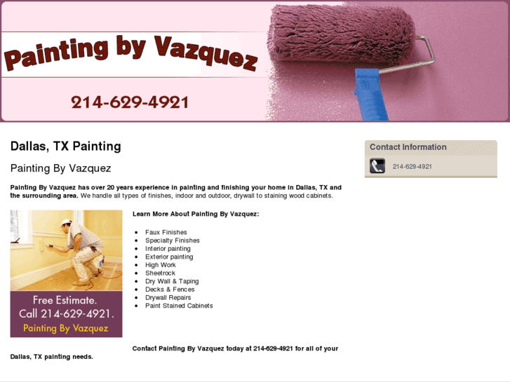 www.paintingbyvazquez.com