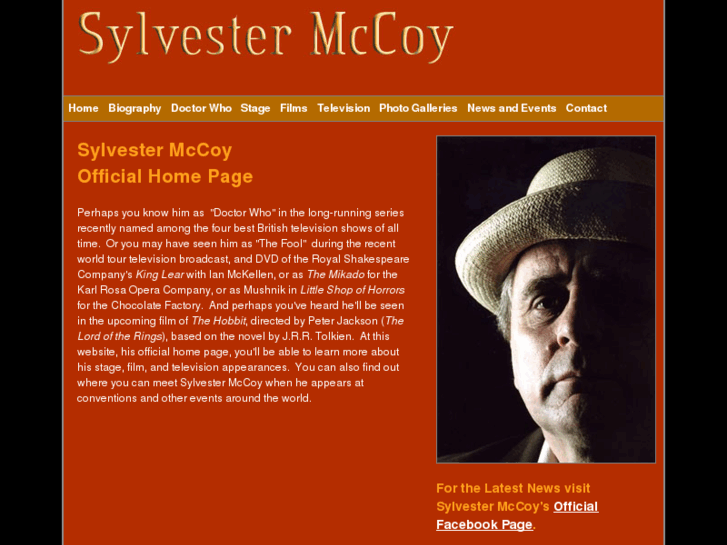 www.sylvestermccoy.tv