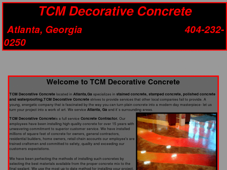 www.tcmdecorativeconcrete.com