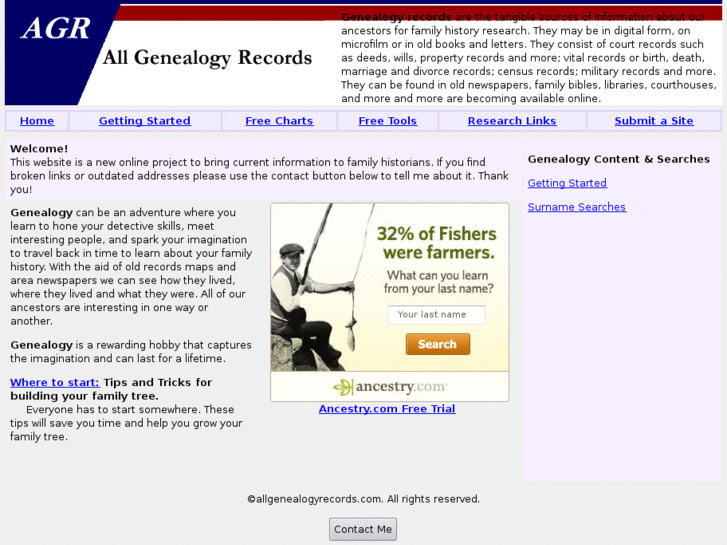 www.allgenealogyrecords.com