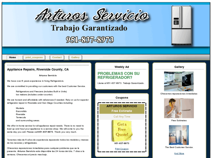 www.arturos-servicio.com