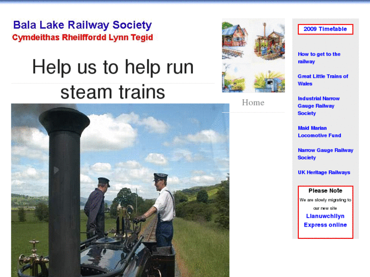 www.bala-lake-railway-society.org.uk