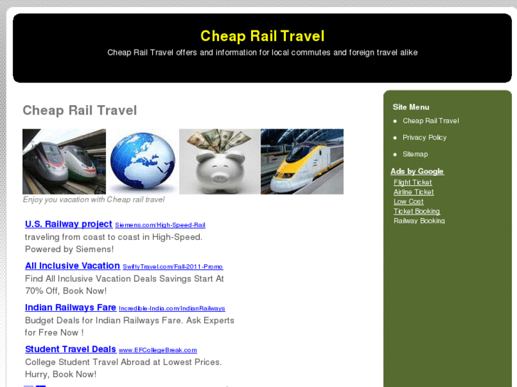 www.cheaprailtravel.net