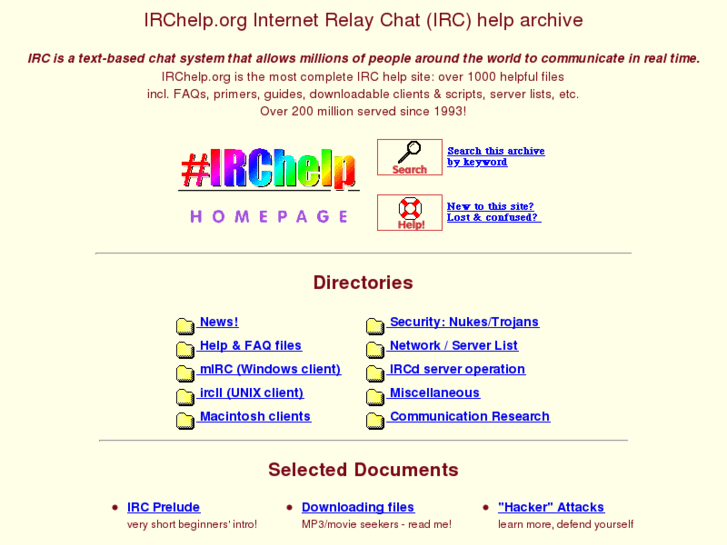 www.irchelp.net