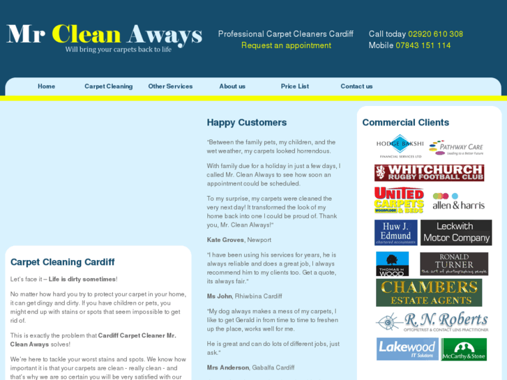 www.mrcleanaways.co.uk