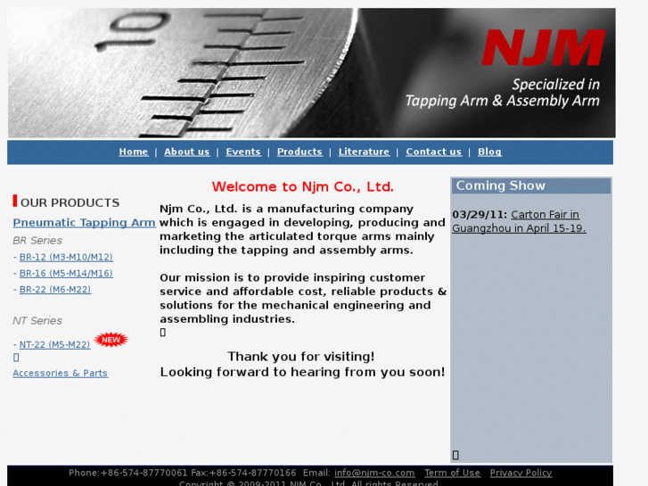 www.tappingarm.net