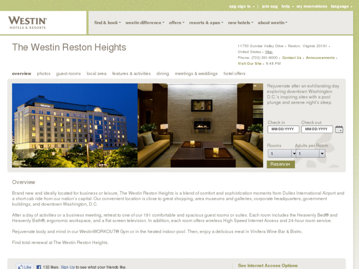 www.westinrestonheights.com