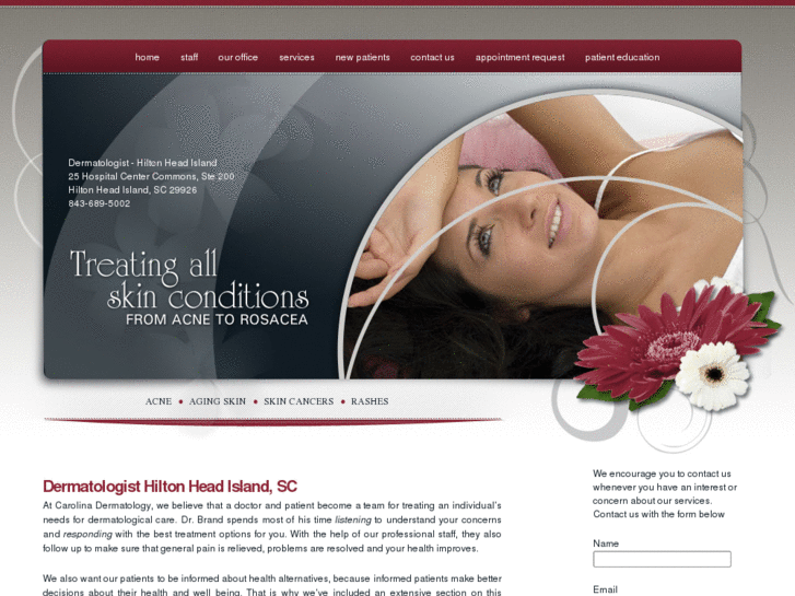 www.carolinadermofhiltonhead.com