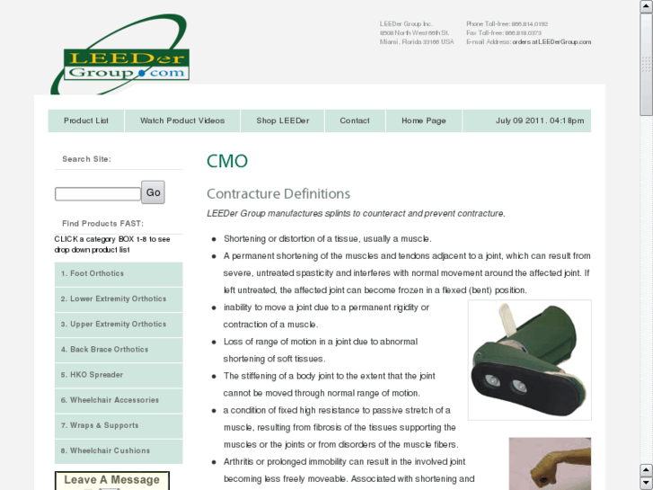 www.contracturemanagementsplints.com