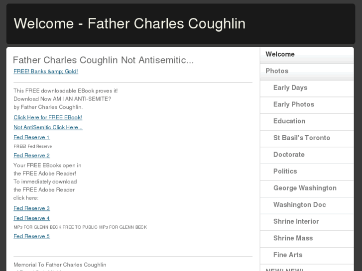 www.fathercoughlin.com