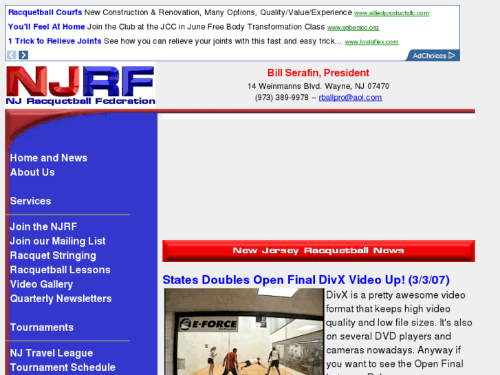 www.newjerseyracquetball.com