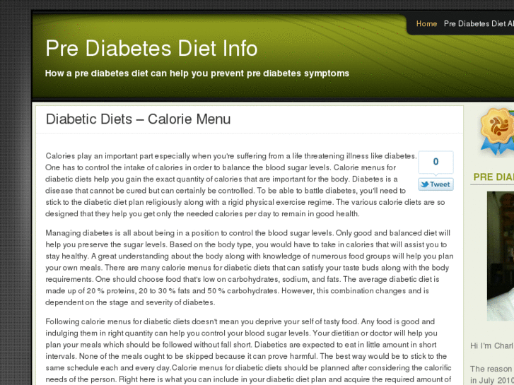 www.prediabetesdietinfo.com