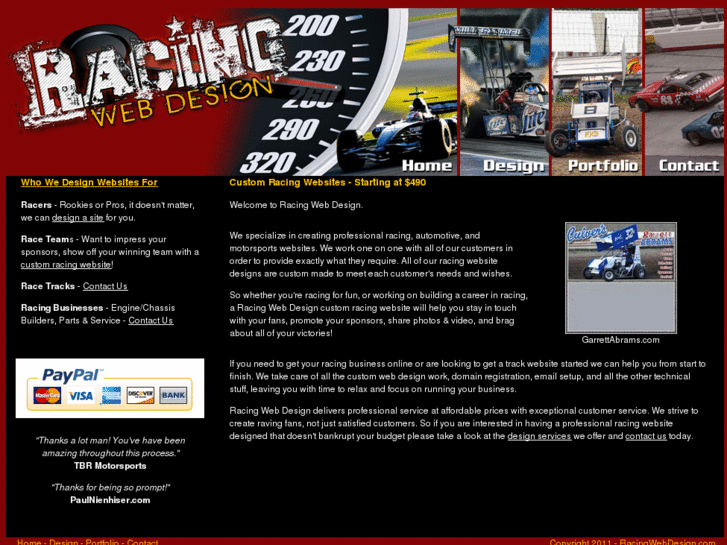 www.racinwebdesign.com