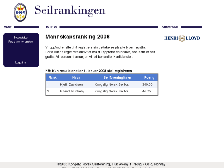 www.seilrankingen.net