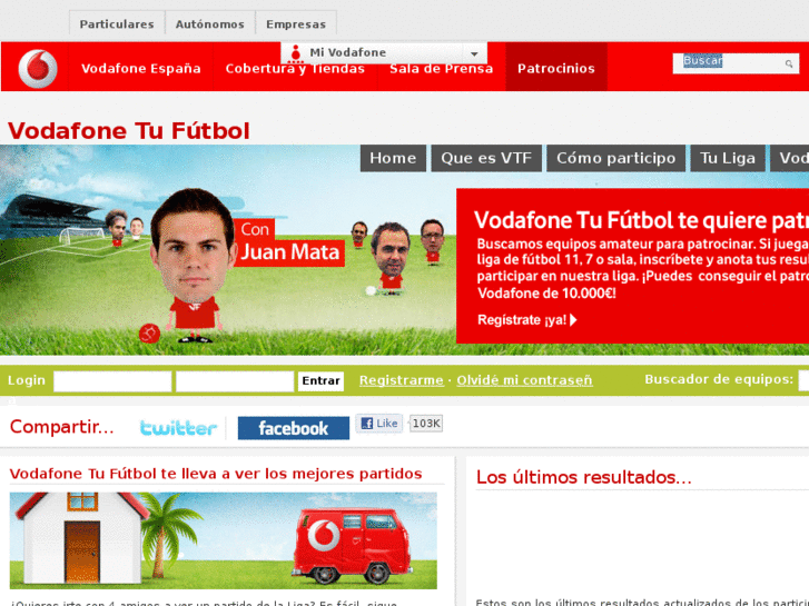 www.vodafonetufutbol.com