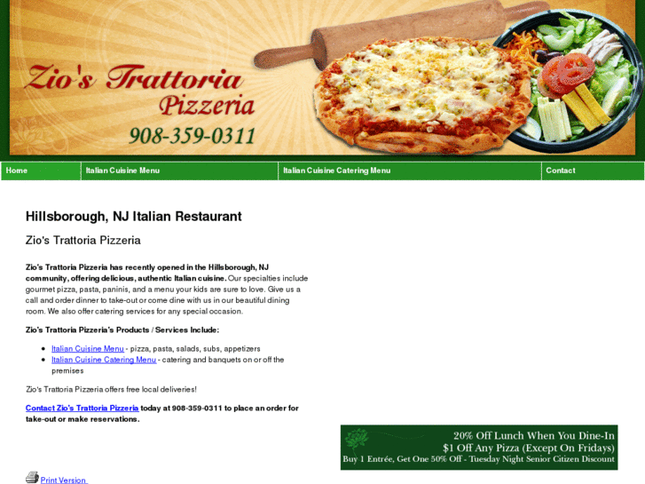 www.ziostrattoria.com