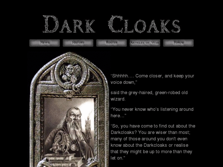 www.darkcloaks.co.uk