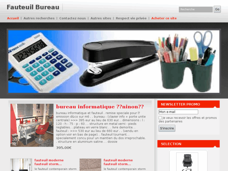 www.fauteuil-bureau.com