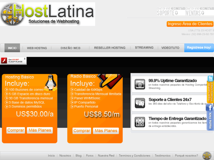 www.hostlatina.com