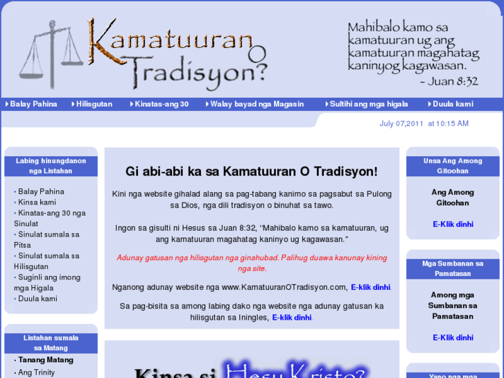 www.kamatuuranotradisyon.org