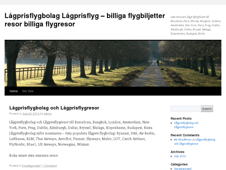 www.lagprisflygbolag.com