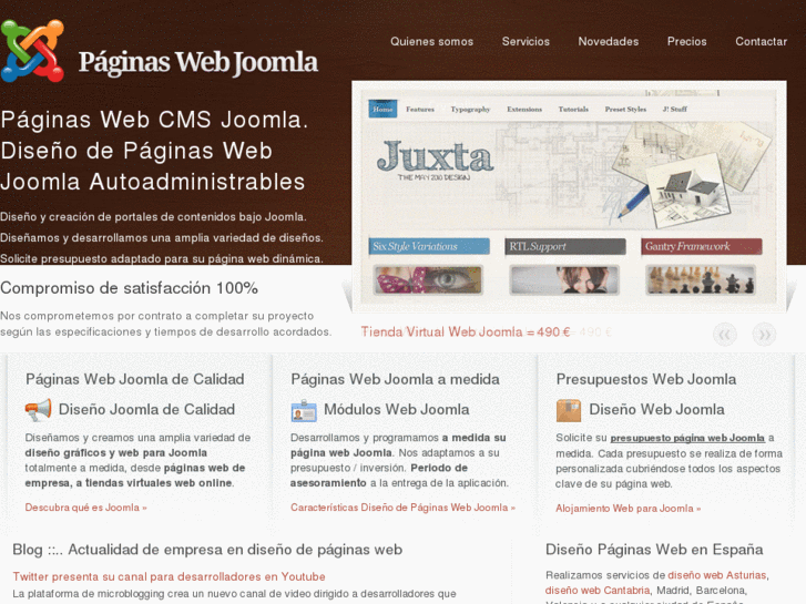 www.paginasweb-joomla.com