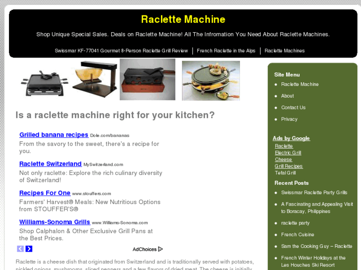 www.raclettemachine.com