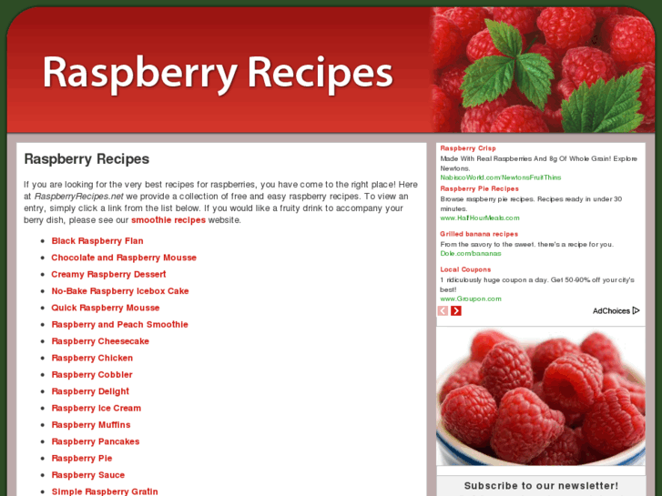 www.raspberryrecipes.net