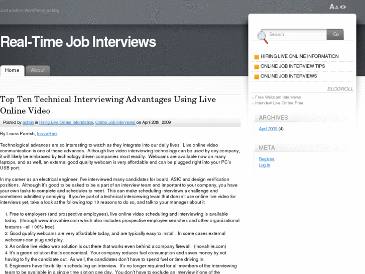 www.realtimejobinterview.com