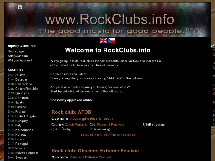 www.rockclubs.info
