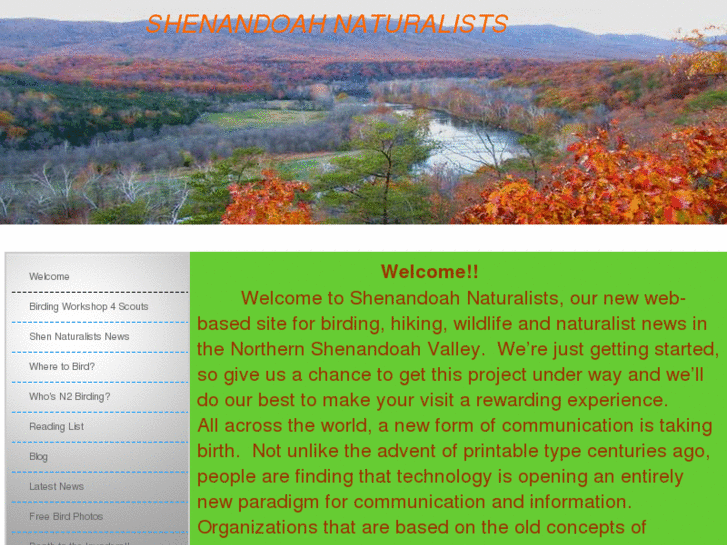 www.shenandoahnaturalists.org