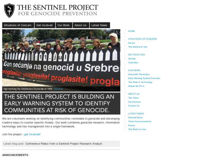 www.thesentinelproject.org