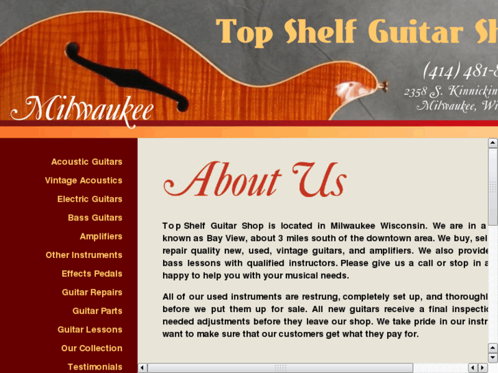 www.topshelfguitarshop.com