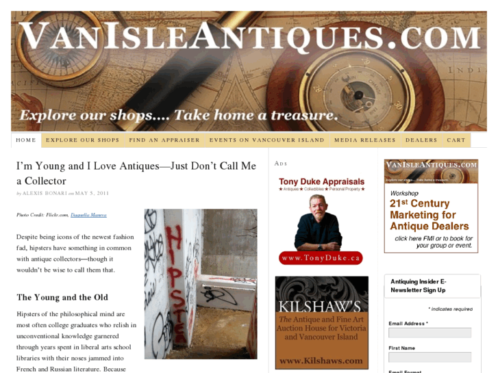 www.vanisleantiques.com