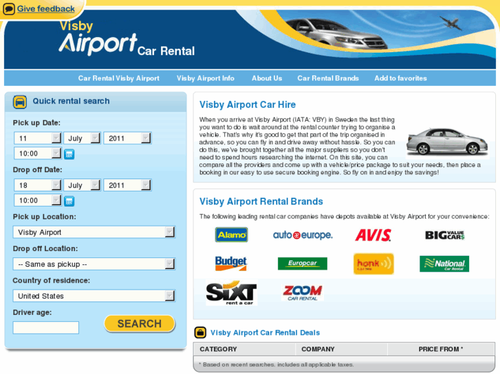 www.visbyairportcarhire.com