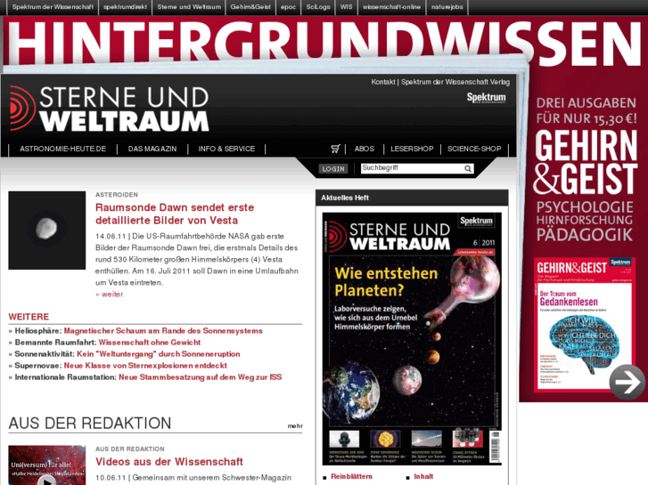 www.astronomie-heute.de