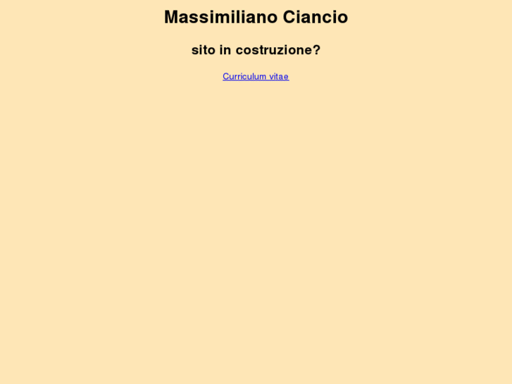 www.ciancio.net