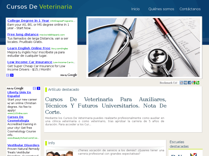 www.cursosdeveterinaria.es