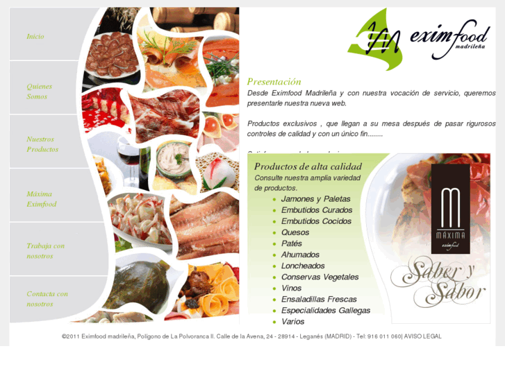 www.eximfood-madrilena.com