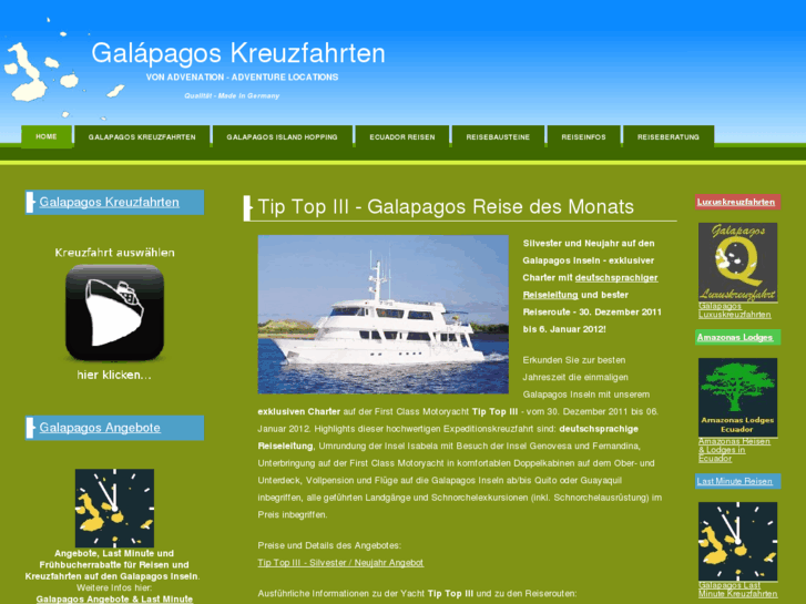 www.galapagos-kreuzfahrten.eu