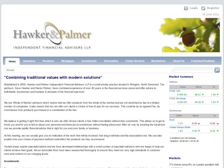 www.hawkerandpalmer.co.uk