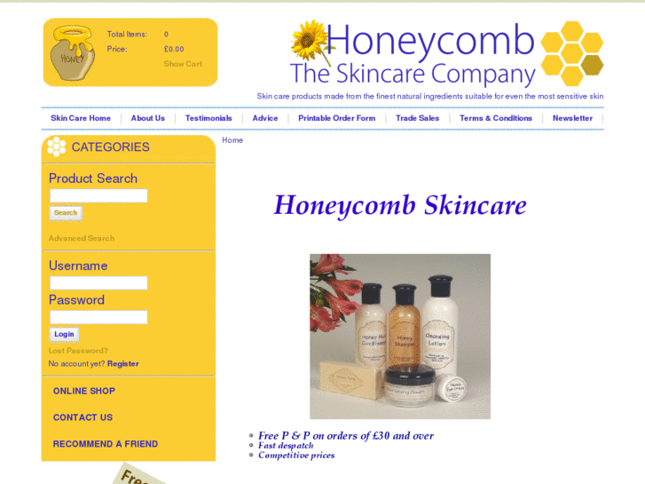 www.honeycomb-skincare.co.uk